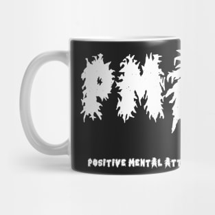 PMA Positive Mental Attitude Metal Hardcore Punk Mug